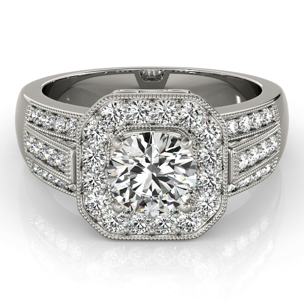 Round Engagement Ring M83713