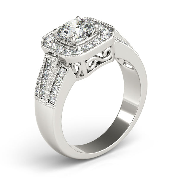 Round Engagement Ring M83713