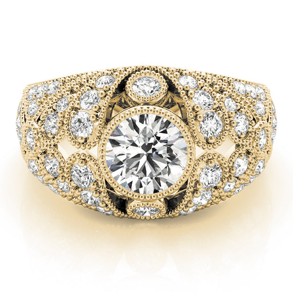 Round Engagement Ring M83714