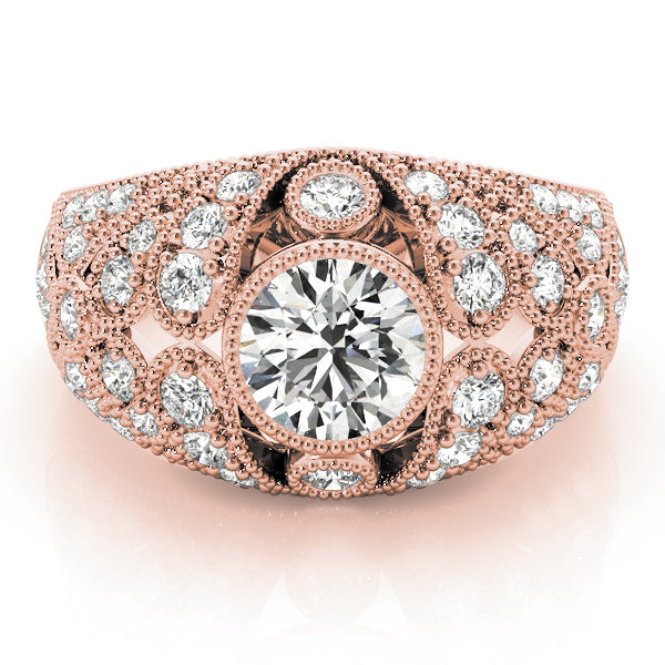Round Engagement Ring M83714