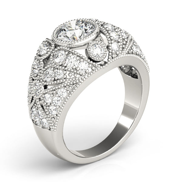 Round Engagement Ring M83714