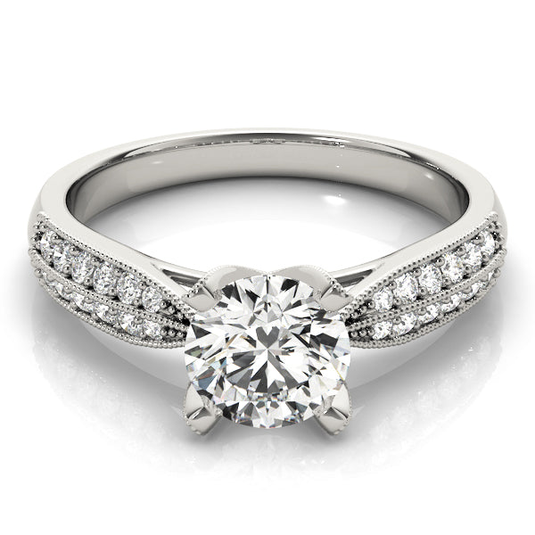 Round Engagement Ring M83735