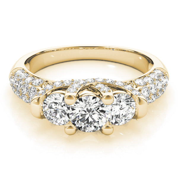 Round Engagement Ring M83741-21/2