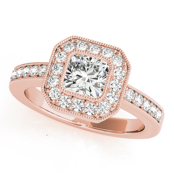 Cushion Engagement Ring M83755