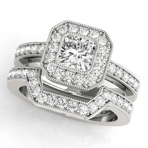 Cushion Engagement Ring M83755