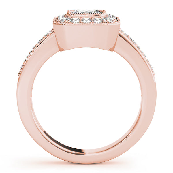 Cushion Engagement Ring M83755