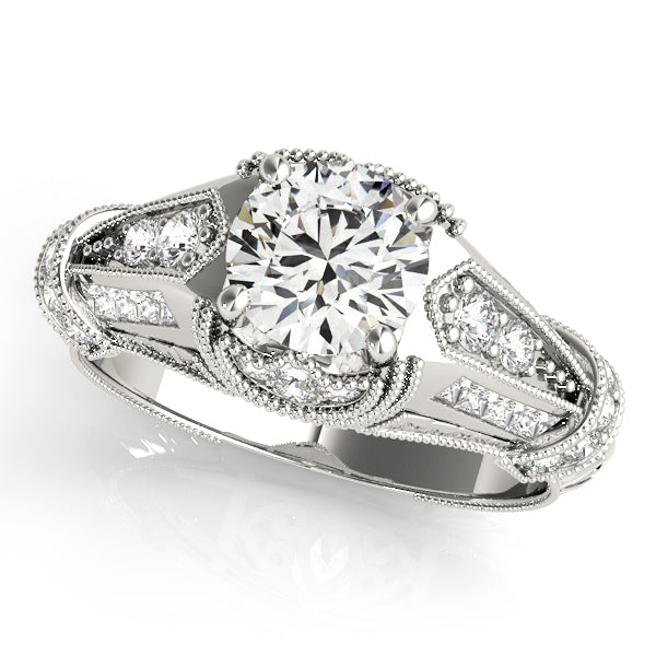 Round Engagement Ring M83764