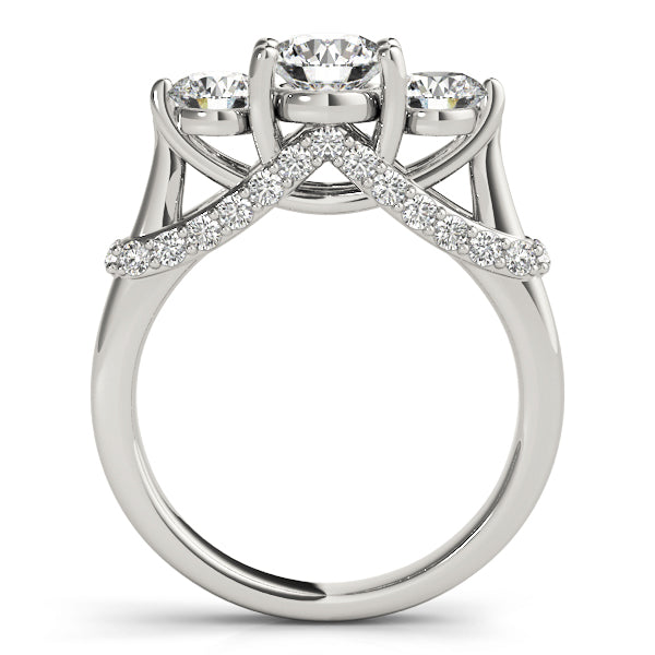 Round Engagement Ring M83824