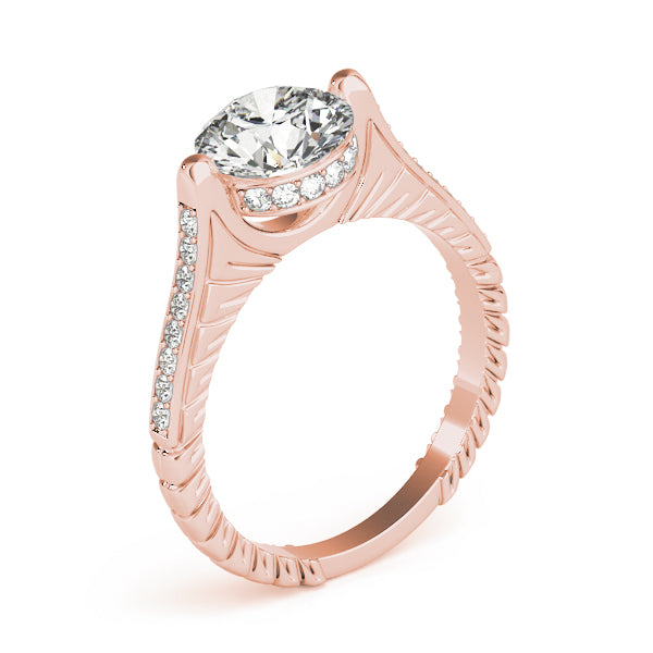 Round Engagement Ring M83868-11/2