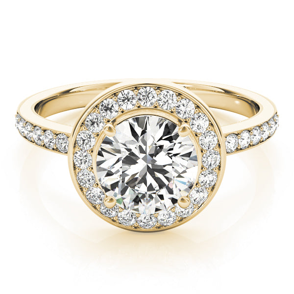 Round Engagement Ring M83872-11/4