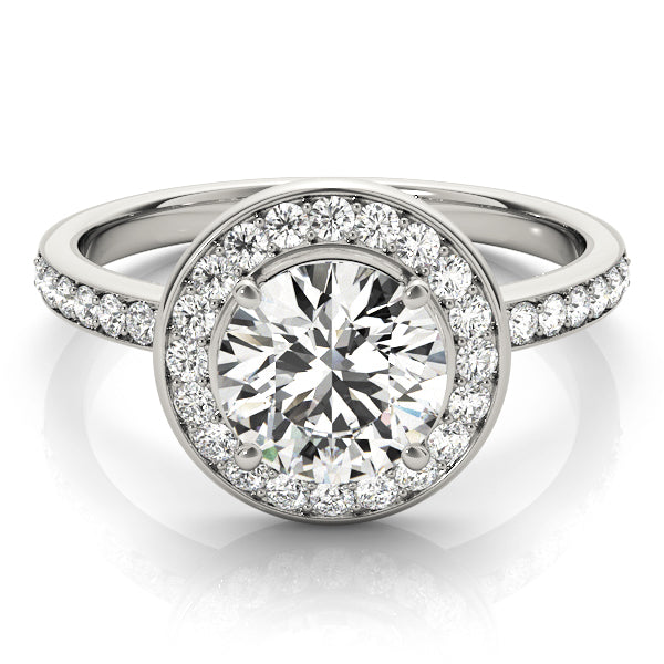 Round Engagement Ring M83872-11/4