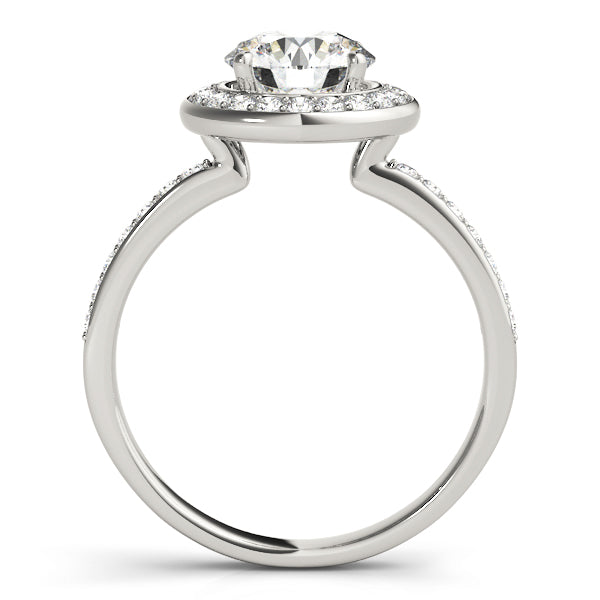 Round Engagement Ring M83872-11/4