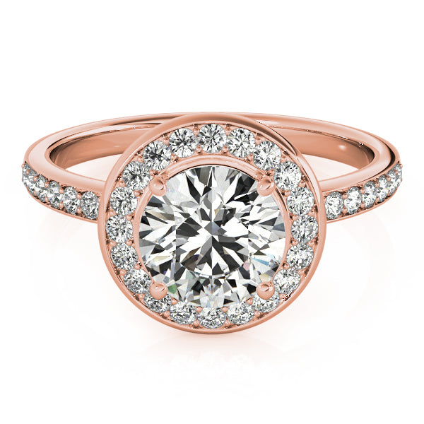 Round Engagement Ring M83872-11/4