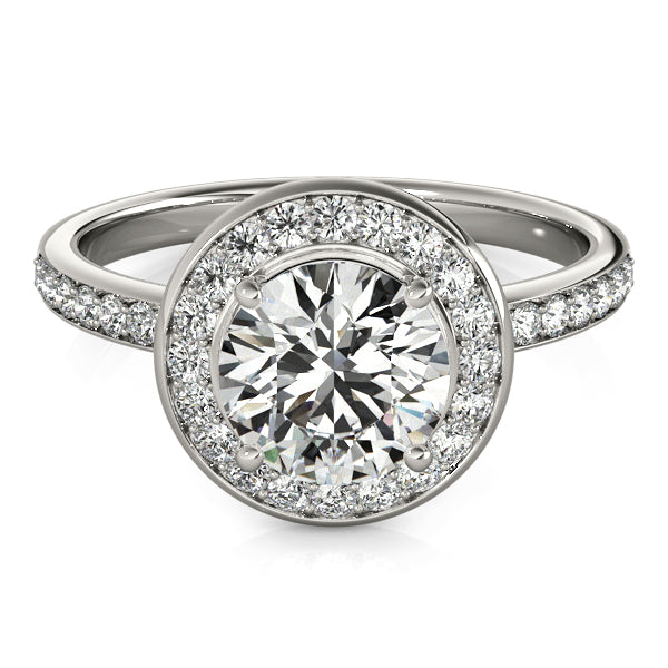 Round Engagement Ring M83872-11/4
