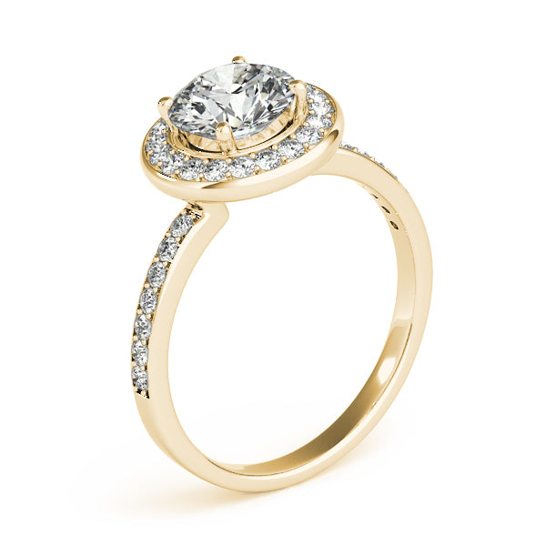 Round Engagement Ring M83872-11/4