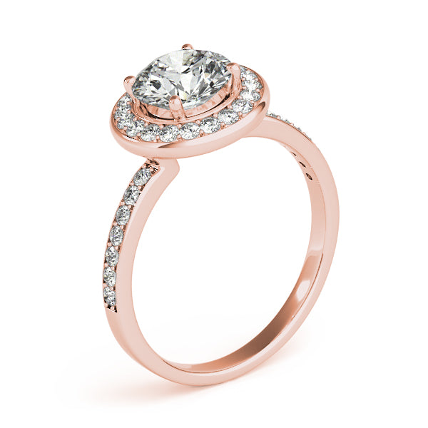Round Engagement Ring M83872-11/4