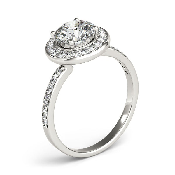 Round Engagement Ring M83872-11/4