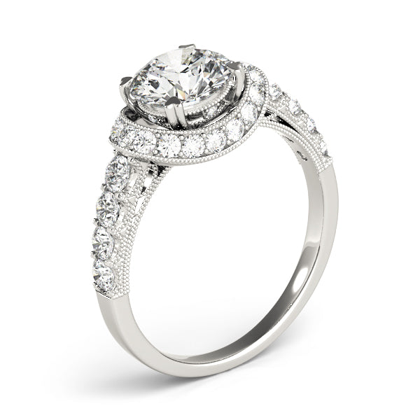 Round Engagement Ring M83890