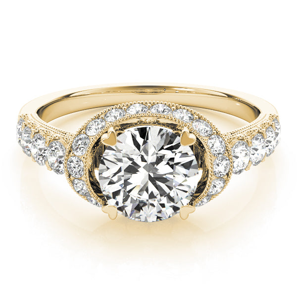 Round Engagement Ring M83890