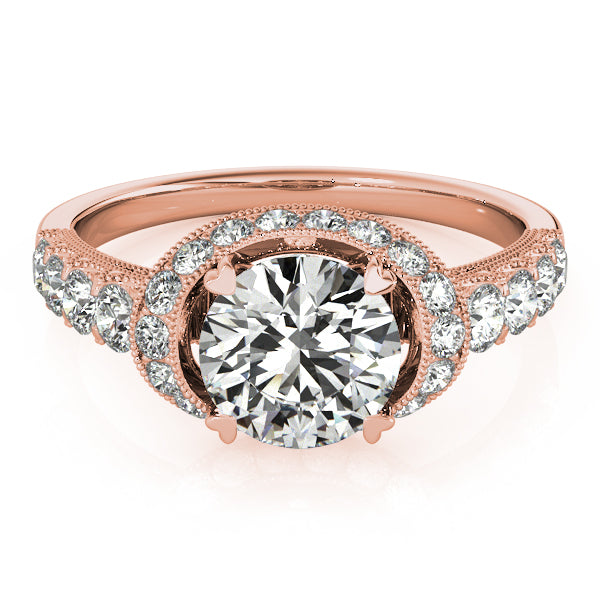 Round Engagement Ring M83890