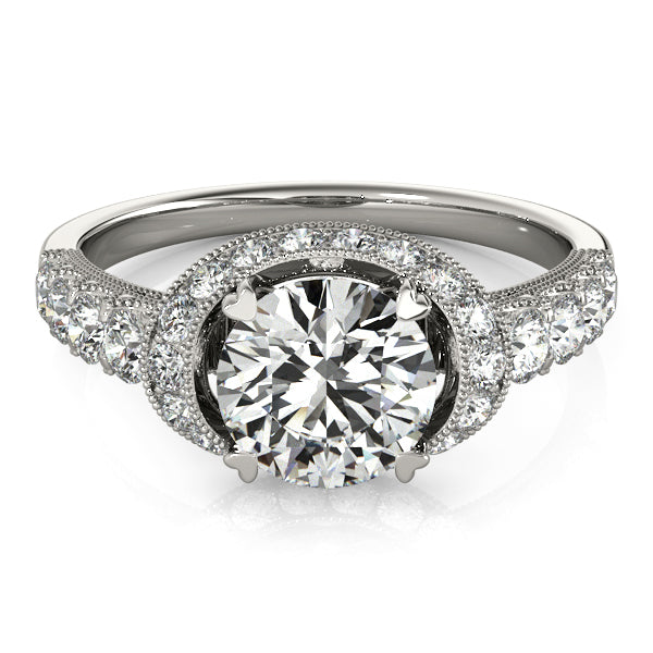 Round Engagement Ring M83890