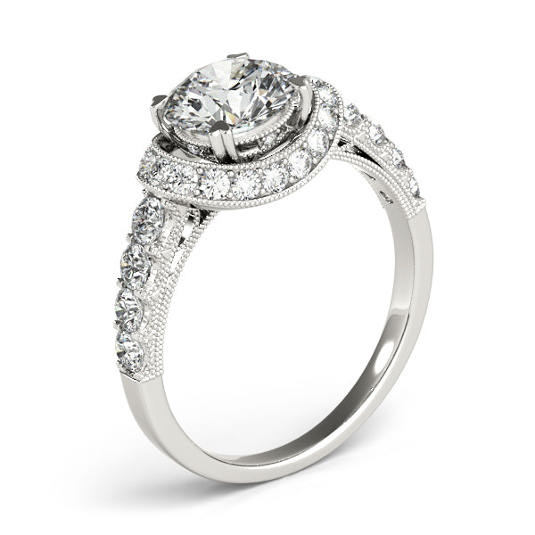 Round Engagement Ring M83890