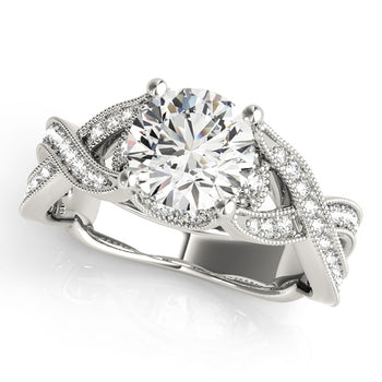 Round Engagement Ring M83891