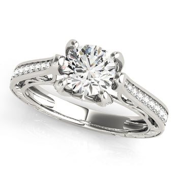 Round Engagement Ring M83895