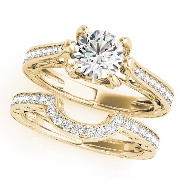 Round Engagement Ring M83895
