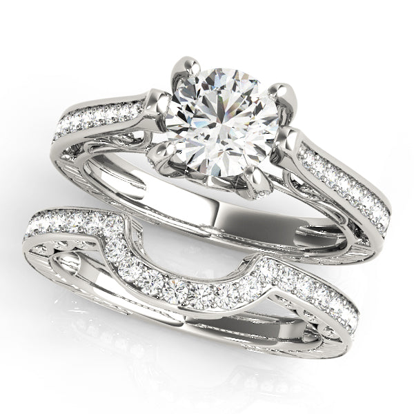 Round Engagement Ring M83895
