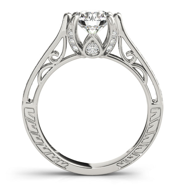 Round Engagement Ring M83895
