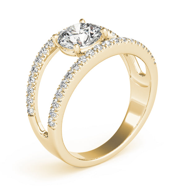 Round Engagement Ring M84030-1
