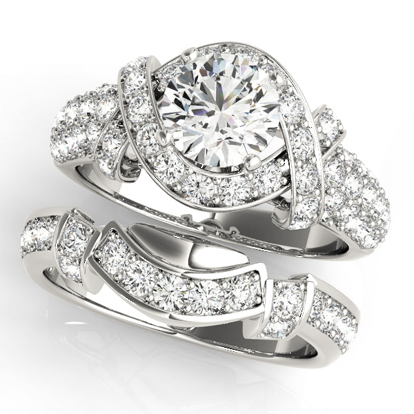 Round Engagement Ring M84042