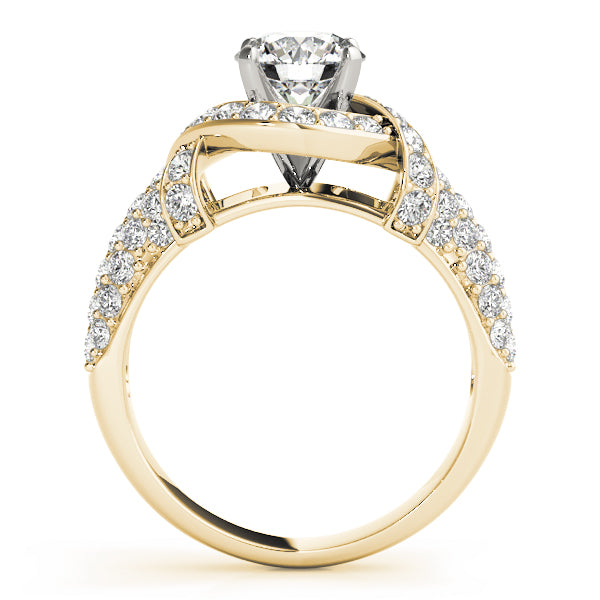Round Engagement Ring M84042