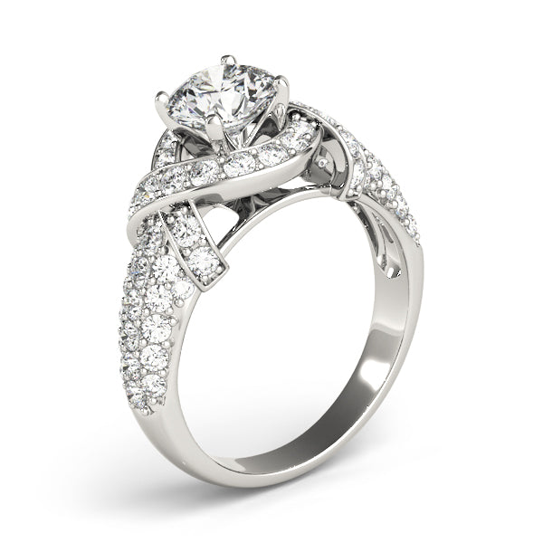 Round Engagement Ring M84042