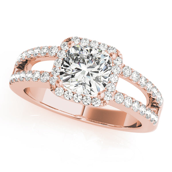 Square Engagement Ring M84051-5