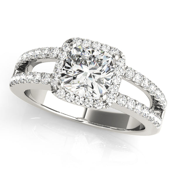 Square Engagement Ring M84051-5