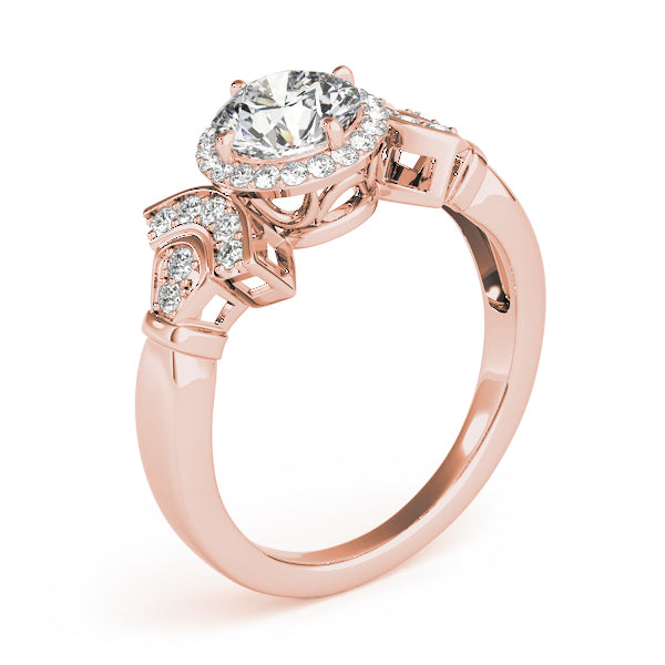 Round Engagement Ring M84053