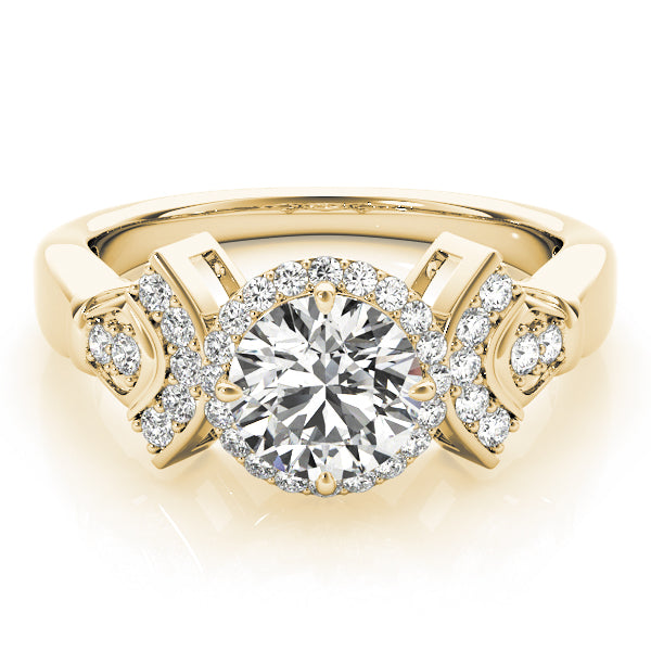 Round Engagement Ring M84053