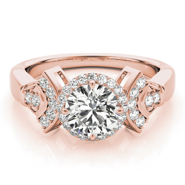 Round Engagement Ring M84053