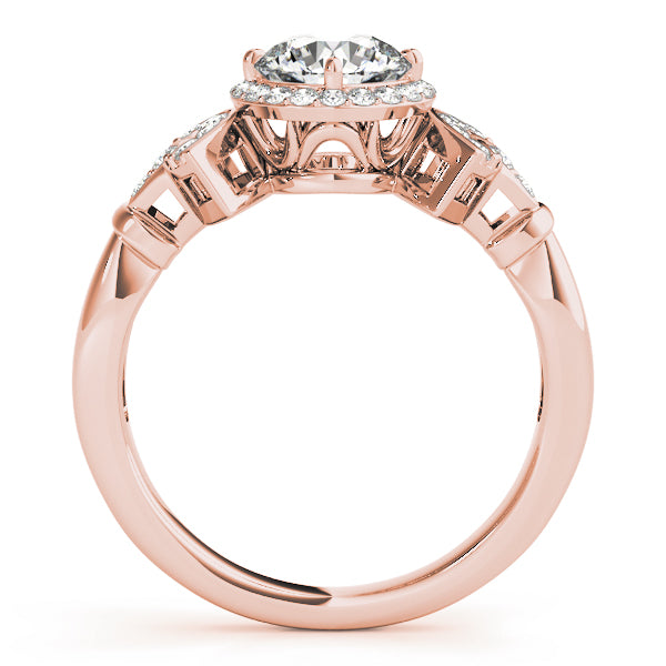 Round Engagement Ring M84053