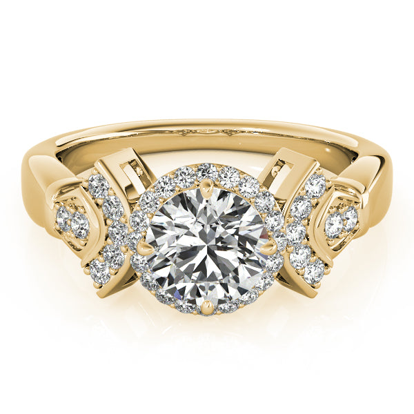 Round Engagement Ring M84053
