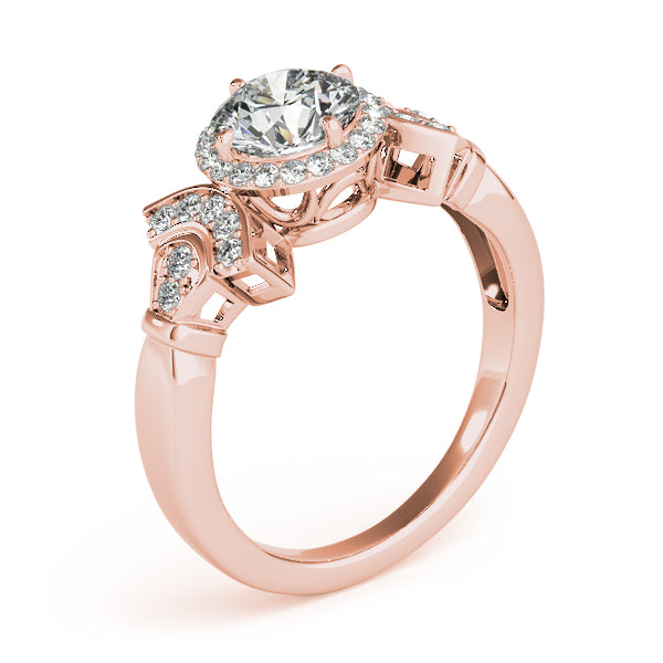 Round Engagement Ring M84053