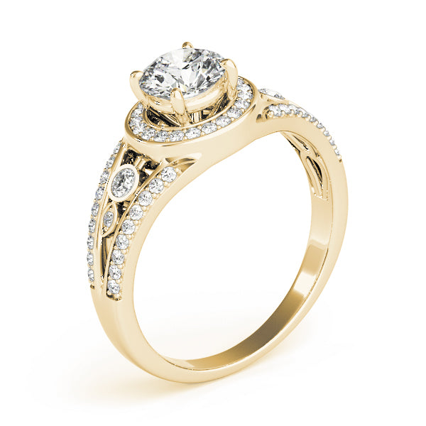 Round Engagement Ring M84058-3/4