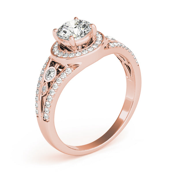 Round Engagement Ring M84058-3/4