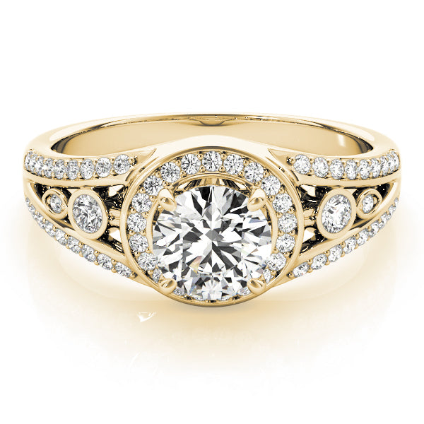 Round Engagement Ring M84058-3/4