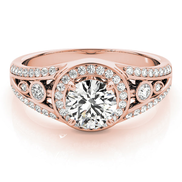 Round Engagement Ring M84058-3/4