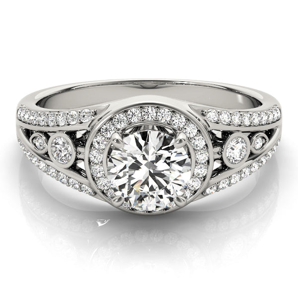 Round Engagement Ring M84058-3/4