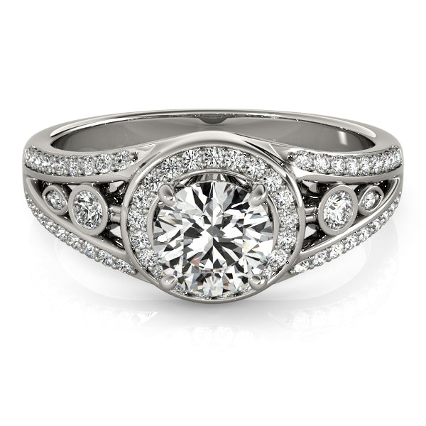 Round Engagement Ring M84058-3/4