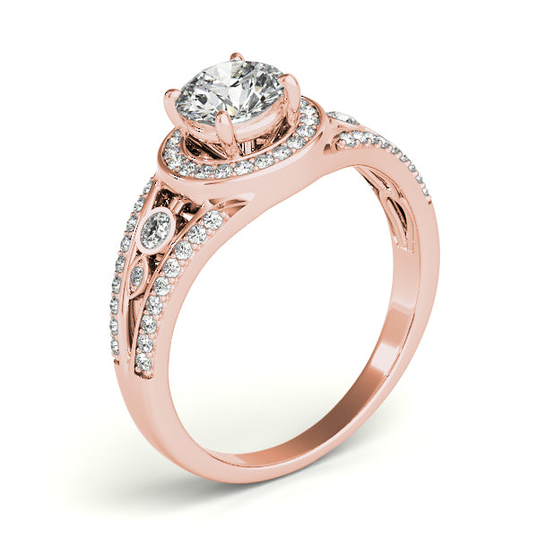 Round Engagement Ring M84058-3/4